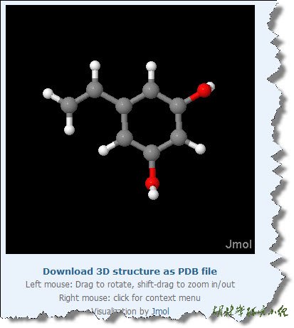 绘制PDB格式分子结构