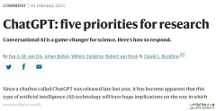 ChatGPT: five priorities for research